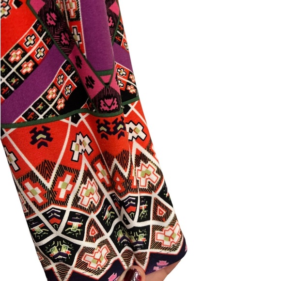 London Times Sheath Geometric Design Multicolored Dress Size 8P - Picture 5 of 8